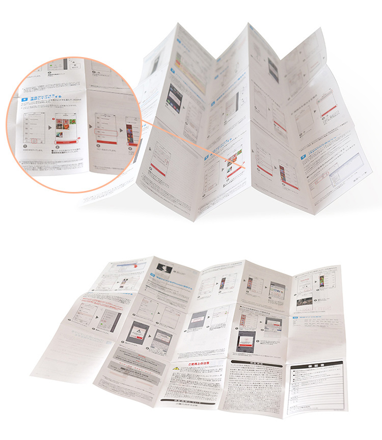 ¿Por qué las pegatinas con instrucciones en papel adoptan principalmente un diseño plegable?
